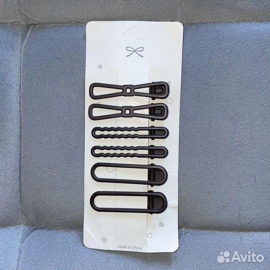 Заколки для волос зажимы набор новый