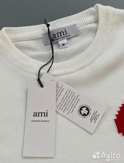 Свитер ami paris