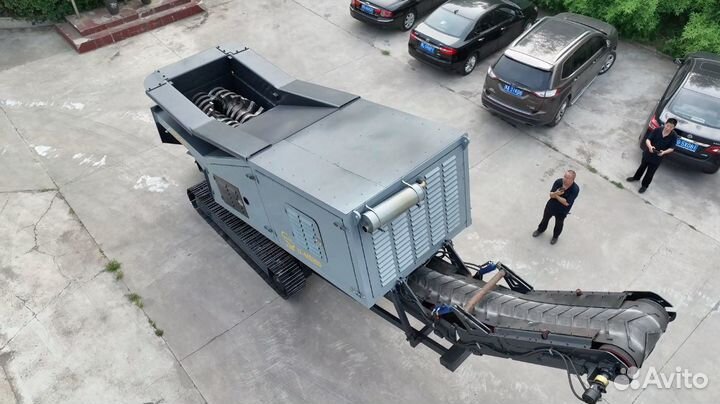 Шредер мобильный промышленный Upsen U-250MS