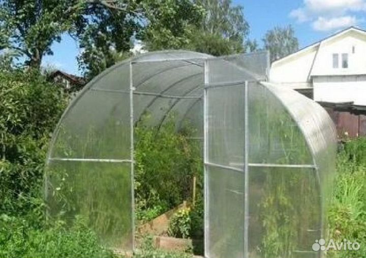 Теплица с чехлом