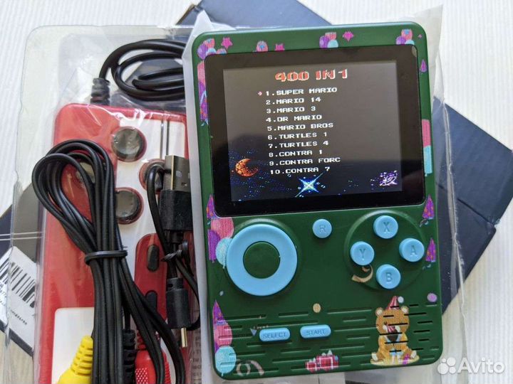 Карманная Денди 400 игр Новая