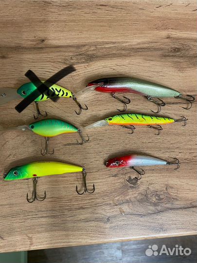 Воблеры и блесны