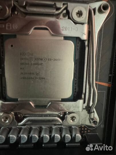 Материнская плата с процессором xeon