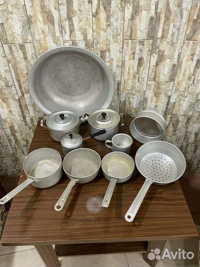 Аллюминевая кухонная посуда СССР
