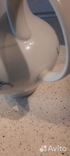 Кофейник Мейсенский букет ГДР