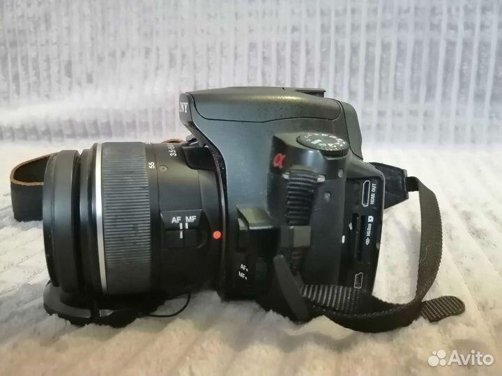 Зеркальный фотоаппарат sony alpha 390