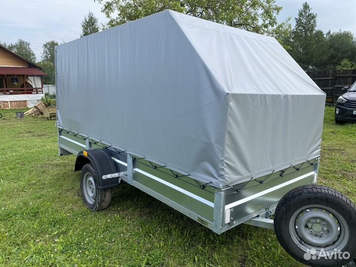 Прицеп легковой Титан 3,5x1,5м с тентом