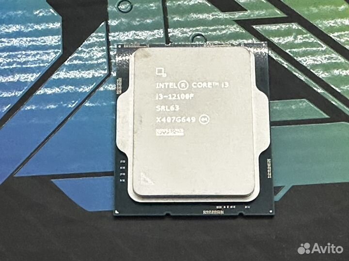 Процессор новый I3-12100F 4/8 Intel