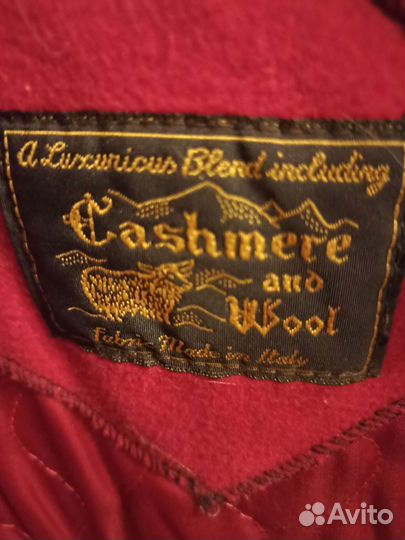 Пальто шерсть кашемир ангора