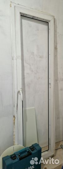 Дверь пластиковая без стекла