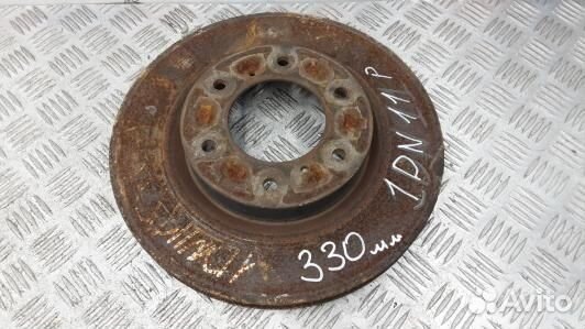 Диск тормозной передний mitsubishi pajero 4 (1DN11