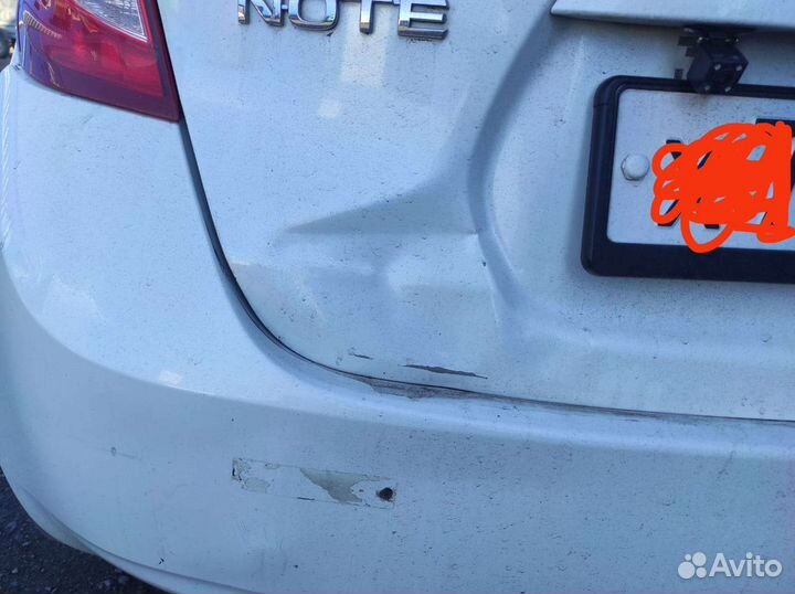 Багажник nissan note