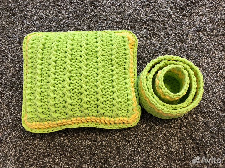 Подушка и корзинки