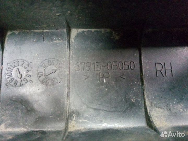 Накладка порога (внутренняя) передняя правая