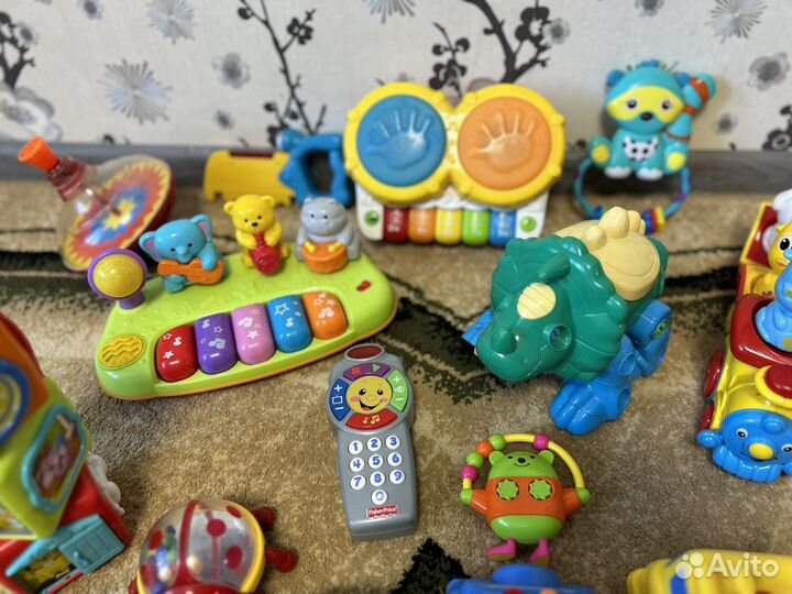 Игрушки пакетом музыкальные, цена за всё