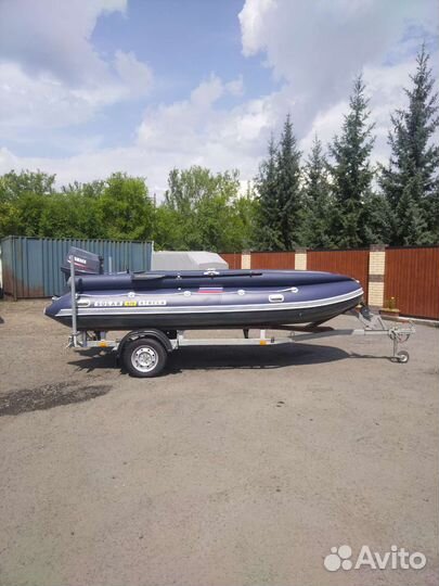 Solar 470 strela JET и yamaha 50 прицеп мзса