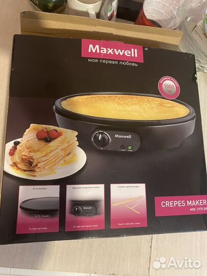 Электроблинница Maxwell MW-1970 BK