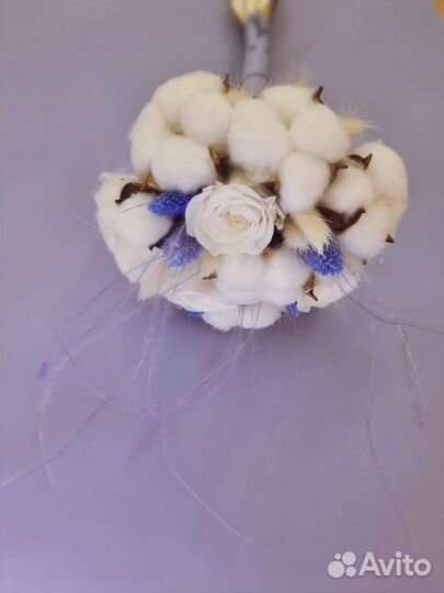 Долгий букет невесты