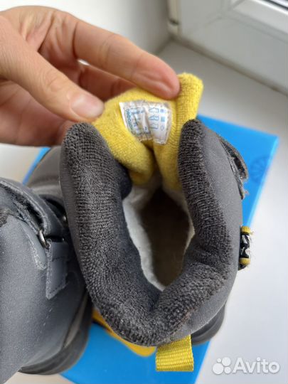 Зимние ботинки для мальчика котофей 23 размер