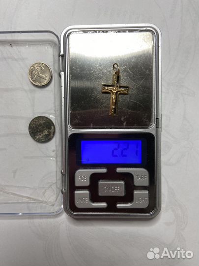 Золотой крестик