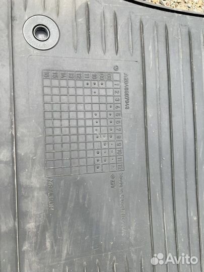 Оригинальные коврики Mercedes GLK