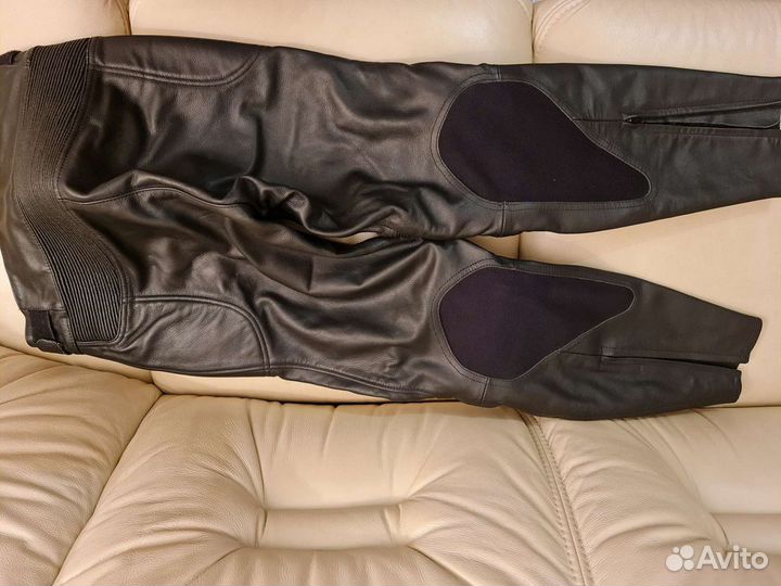 Мотоштаны кожаные