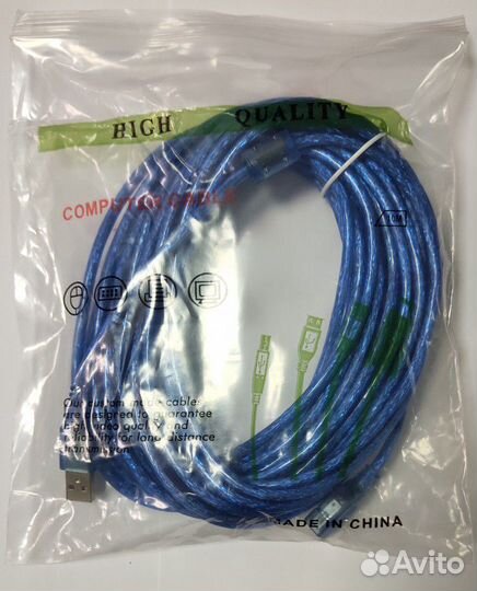 USB удлинитель USB(male) -USB(female) разнодлинные