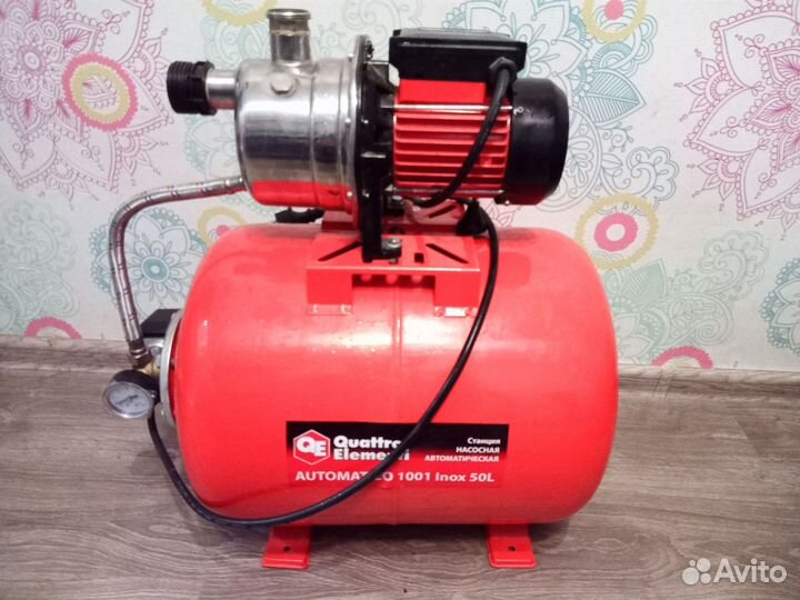 Насосная станция quattro elementi 50л