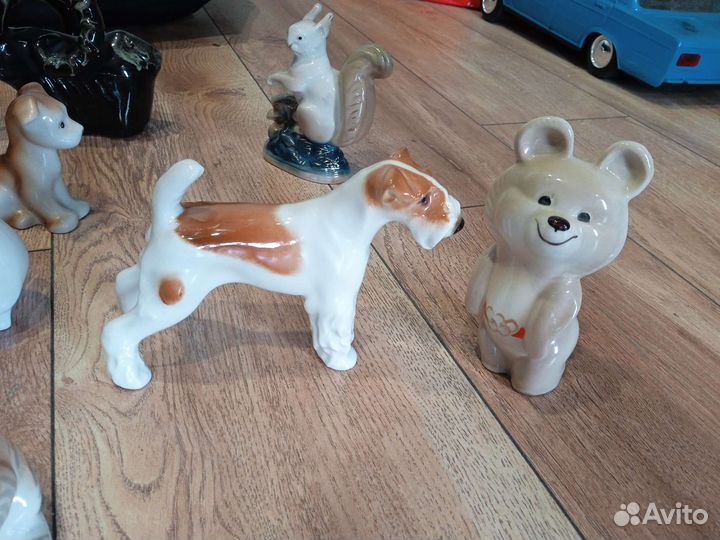 Статуэтки СССР без сколов. Фарфор и керамика