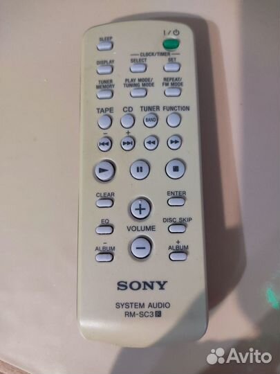 Колонки Sony с частично неисправным муз. центром