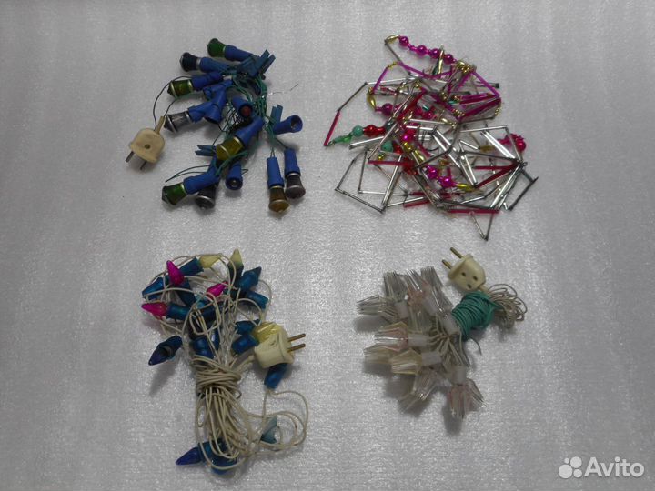 Гирлянда СССР старина винтаж