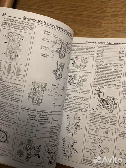 Книга по ремонту автомобилей Toyota