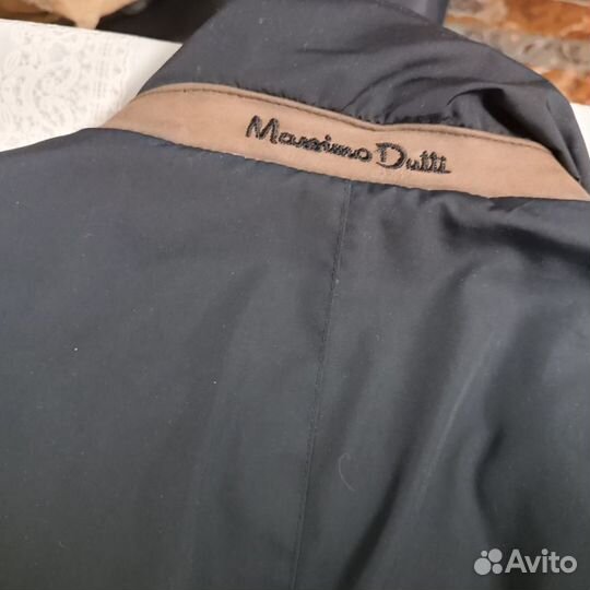 Massimo dutti плащ утепленный