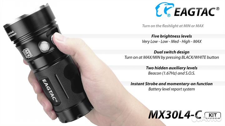 EagTac MX30L4C - Солнце на ладони