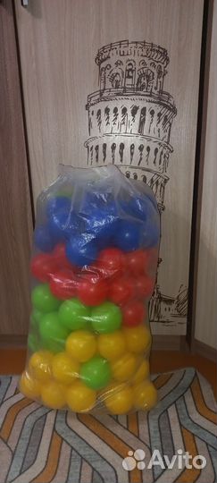 Шарики для бассейна 100 шт., 8 см