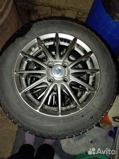 Зимняя резина с дисками r14