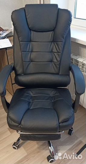 Компьютерное игровое кресло геймерское с массажем
