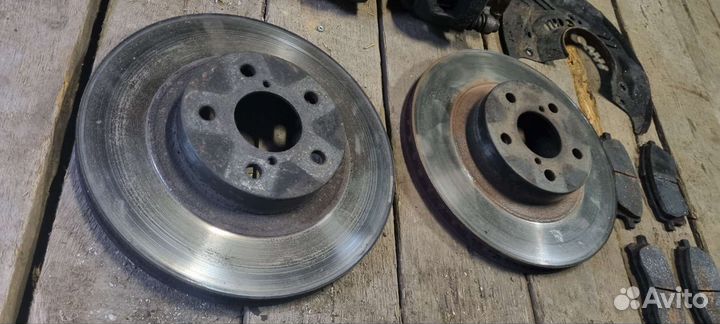 Передние тормоза subaru