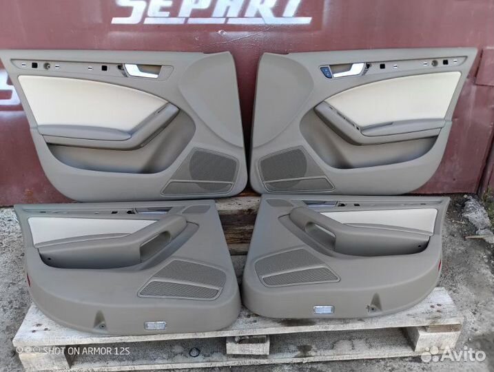 Дверные карты с подсветкой Audi A4 Allroad B8