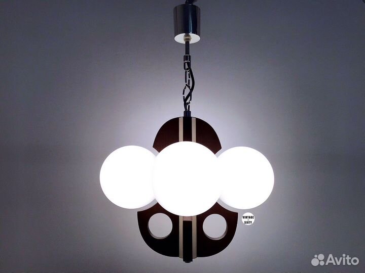 Люстра винтажная Dekor Zabok Югославия 70-е гг