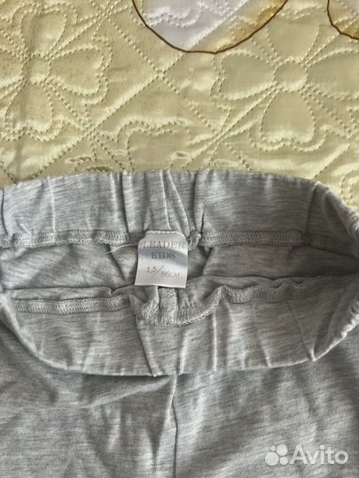Шорты на мальчика 86 см серые