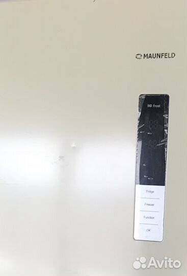 Холодильник с инвертором maunfeld MFF1857nfbg