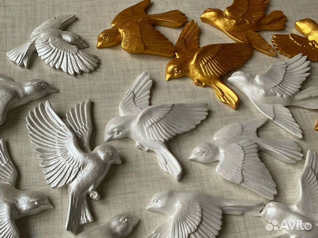 Декор на стену Птички. Панно