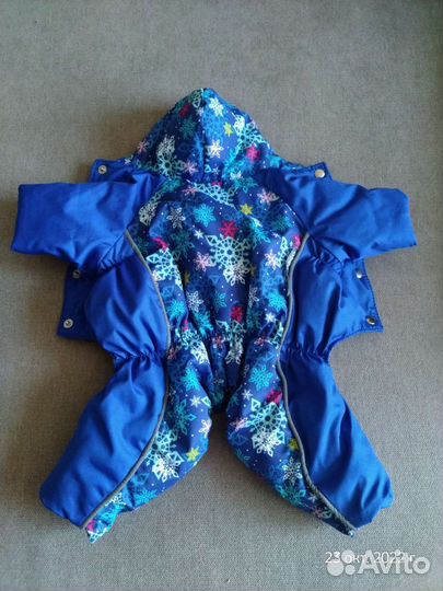 Пуховик для маленькой собаки