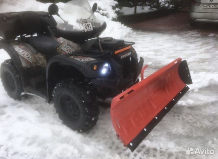 Отвал для квадроцикла storm 1.5м быстросъемный