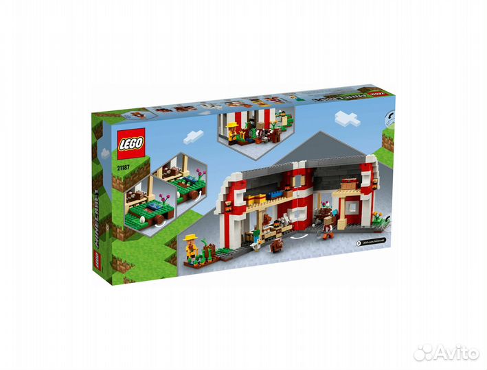 Lego Minecraft 21187 Красный Амбар