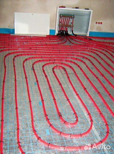 Монтаж теплых водяных полов