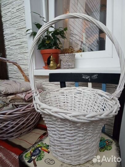 Корзина из лозы