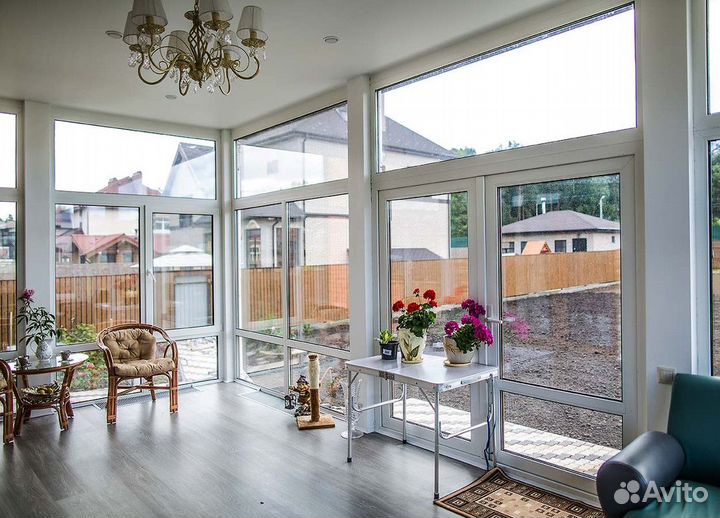 Окна пвх с фрамугой