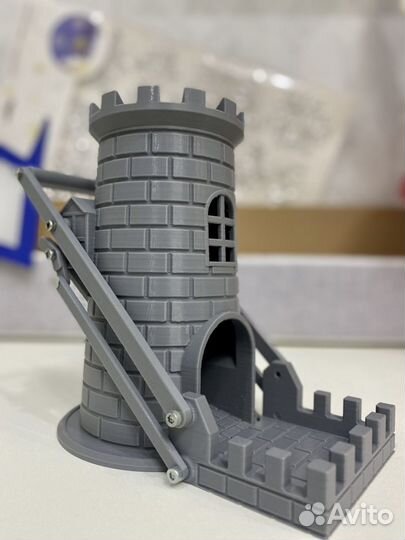 Механическая Башня для кубиков Dice tower D&D, DnD